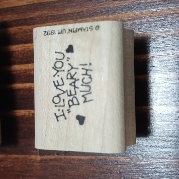 Stampin up 1992 rubber stamp set - Picture 9 of 10